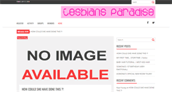 Desktop Screenshot of lesbiansparadise.com